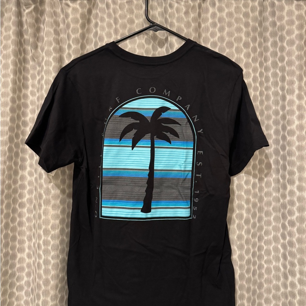 Black and Blue Graphic T-Shirt